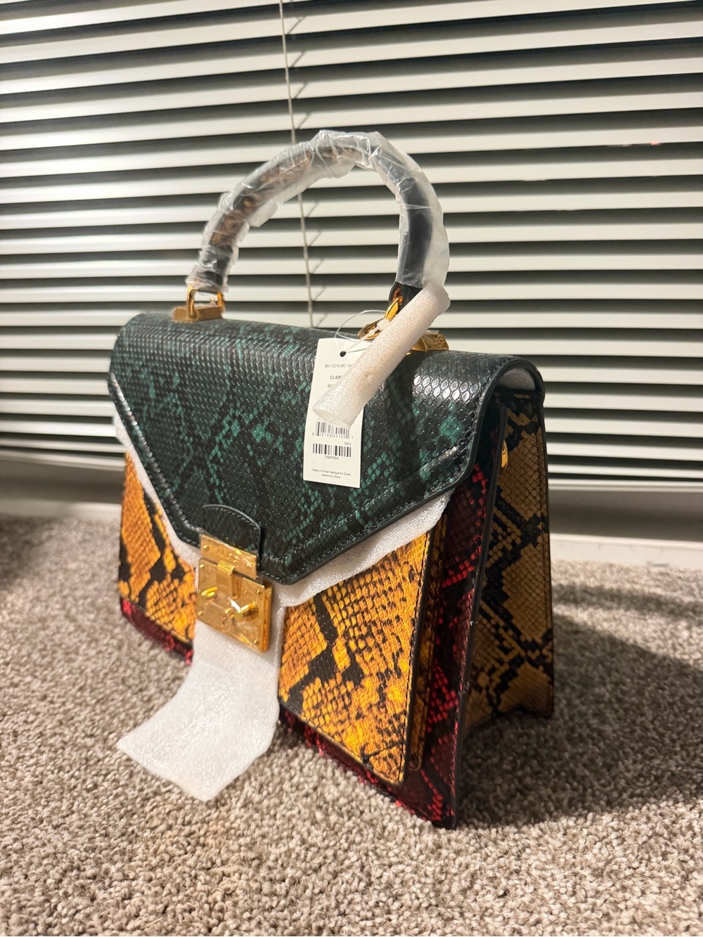 ALDO Multicolor Snake-Print Purse - Picture 3 of 3
